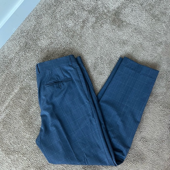 Ted Baker Blue Mens Dreas Pants 33 waist - Picture 3 of 4